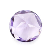 PINK AMETHYST PENTAGON ROUND WITH STAR CUT BACK (DES#42) 8MM 1.75 Cts.