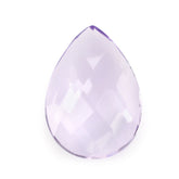 PINK AMETHYST CHECKER PEAR CAB 10X7MM 1.40 Cts.