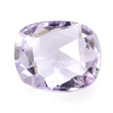 PINK AMETHYST ROSE CUT BRIOLETTE CUSHION 11X9.50MM 3.63 Cts.