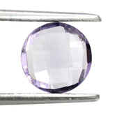 PINK AMETHYST BRIOLETTE ROUND 8MM 1.74 Cts.