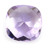 PINK AMETHYST CHECKER CUT CUSHION 9MM 2.90 Cts.