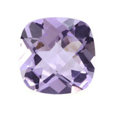 PINK AMETHYST CHECKER CUT CUSHION 8MM 1.89 Cts.