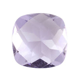 PINK AMETHYST CHECKER CUT CUSHION 8MM 1.89 Cts.