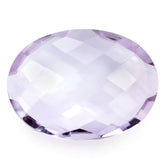 PINK AMETHYST BRIOLETTE OVAL 20X15MM 11.50 Cts.