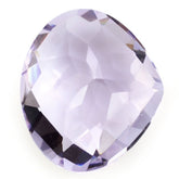 PINK AMETHYST CHECKER CUT HEART 15X13MM 7.65 Cts.