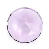 PINK AMETHYST MIRROR CUT ROUND 12MM 4.81 Cts.