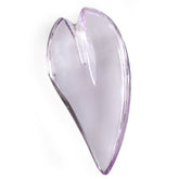 PINK AMETHYST LENTIL FANCY HEART (HALF DRILL) 18.50X9MM 4.19 Cts.