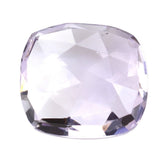 PINK AMETHYST ROSE CUT BRIOLETTE CUSHION 13.50X12.50MM 8.25 Cts.