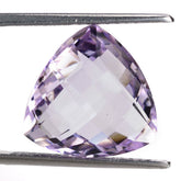 PINK AMETHYST BRIOLETTE TRILLION 15MM 11.10 Cts.