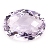 PINK AMETHYST CHECKER CUT OVAL 20X15MM 14.95 Cts.