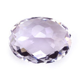 PINK AMETHYST CHECKER CUT OVAL 20X15MM 14.95 Cts.