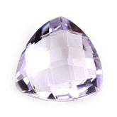 PINK AMETHYST BRIOLETTE TRILLION 12MM 5.56 Cts.