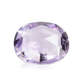 PINK AMETHYST ROSE CUT BRIOLETTE FANCY 11X8.50MM 3.70 Cts.