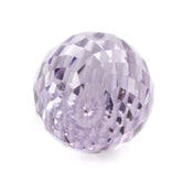 PINK AMETHYST BRIOLETTE FACETED DROP (FULL DRILL) (MEDIUM/CLEAN) 10X7MM 3.05 Cts.