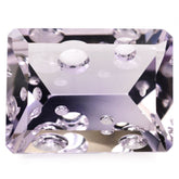 PINK AMETHYST SUPPER BUBBLE OCTAGON (DES#116) 16X12MM 9.75 Cts.