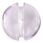 PINK AMETHYST LENTIL ROUND WITH CARVED BELT (DES#25) (FULL DRILL) 15MM 8.50 Cts.