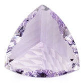 PINK AMETHYST LONG STEP CONCAVE TRILLION (DES#85) 15MM 9.50 Cts.