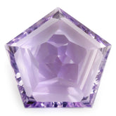 PINK AMETHYST STAR PENTAGON (DES#95) 15MM 12.60 Cts.