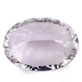 PINK AMETHYST CONCAVE CUT OVAL (LITE) (DES#73) 18X13MM 10.34 Cts.