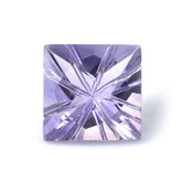 PINK AMETHYST CHECKER CUT TOP PRINCESS CUT BACK LAZER CUT SQUARE (DES#20) (MEDIUM) 10MM 3.99 Cts.