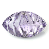 PINK AMETHYST BUFFTOP CONCAVE BACK MARQUISE (DES#100) (MEDIUM) 20X12MM 10.05 Cts.