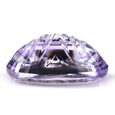 PINK AMETHYST CONCAVE MARQUISE TOP OVAL (DES#103) (DARK) 18X13MM 10.8 Cts.