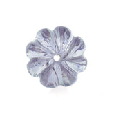 PINK AMETHYST CARVED MELON BALL (DES#69) (LITE) 8MM (FULL DRILL) 3.33 Cts.