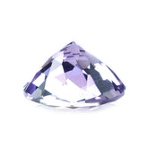 PINK AMETHYST CHECKER CUT ROUND (MEDIUM) (NORMAL) 12MM 5.35 Cts.
