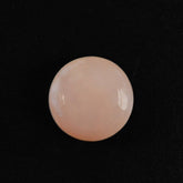 PEACH OPAL ROUND CAB (DARK) (SI) 6MM 0.69 Cts.