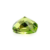 PERIDOT CHECKER CUT CUSHION (SI) 6MM 1.13 Cts.