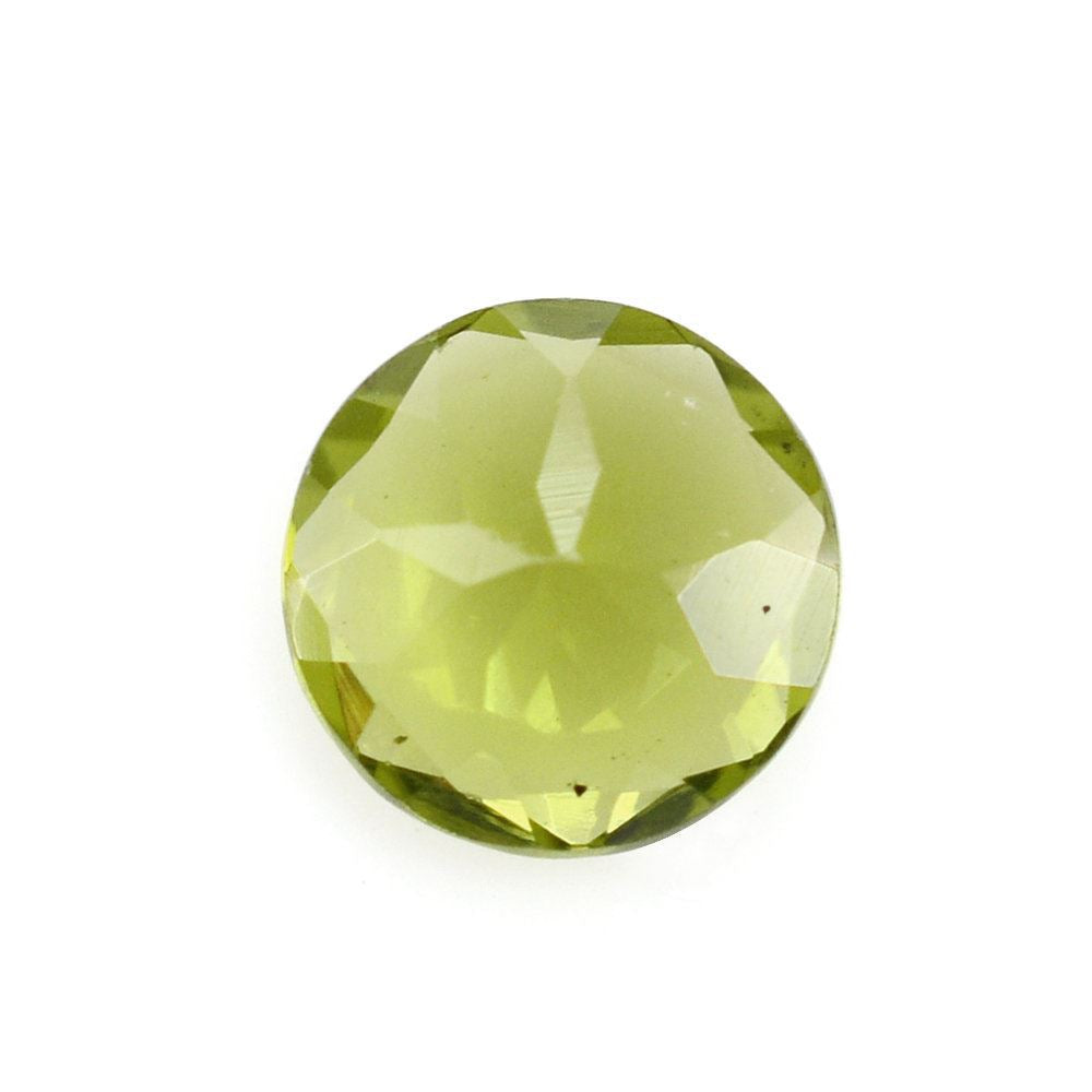 PERIDOT CUT ROUND (OILY/TOP) 7MM 1.18 Cts.