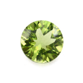 PERIDOT CONCAVE CUT ROUND (TOP) 6.50MM 1.11 Cts.