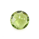 PERIDOT CONCAVE CUT ROUND (TOP) 6.50MM 1.11 Cts.