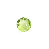 PERIDOT FOOTBALL CUT BRIOLETTE ROUND 3MM 0.19 Cts.