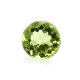 PERIDOT FLOWER CUT ROUND CAB (SI) 5MM 0.46 Cts.