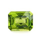 PERIDOT CHECEKR CUT OCTAGON (SI) 10X8MM 3.47 Cts.