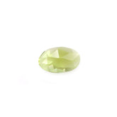 PERIDOT ROSE CUT OVAL CAB (TOP) 5X3MM 0.28 Cts.