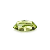 PERIDOT ROSE CUT OVAL CAB (GREEN/CLEAN) 6X4MM 0.50 Cts.