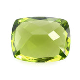 PERIDOT CUT CUSHION (TOP) 9X7MM 2.30 Cts.