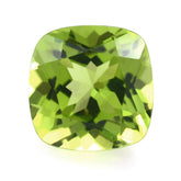 PERIDOT CUT CUSHION (TOP) 8MM 2.18 Cts.