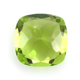 PERIDOT CUT CUSHION (TOP) 8MM 2.18 Cts.