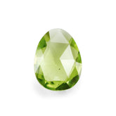 PERIDOT ROSE CUT BRIOLETTE PEAR 8X6MM 1.15 Cts.