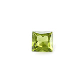 PERIDOT PRINCESS CUT SQUARE (TOP) 4MM 0.37 Cts.