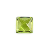 PERIDOT PRINCESS CUT SQUARE (SI) 5MM 0.64 Cts.