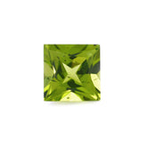 PERIDOT PRINCESS CUT SQUARE (SI) 7MM 1.67 Cts.