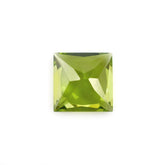 PERIDOT PRINCESS CUT SQUARE (SI) 7MM 1.67 Cts.