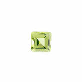 PERIDOT CUT SQUARE (TOP) 3MM 0.17 Cts.