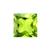 PERIDOT PRINCESS CUT SQUARE (TOP/CLEAN) 8.00X8.00 MM 2.62 CTS