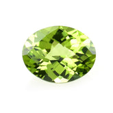 PERIDOT CHECKER CUT OVAL (CLEAN) 10.00X8.00 MM 2.50 CTS