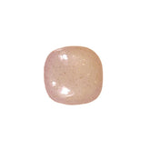 PEACH MOONSTONE PLAIN LENTIL CUSHION (MEDIUM)(CLEAN) 6.00X6.00 MM 0.83 Cts.